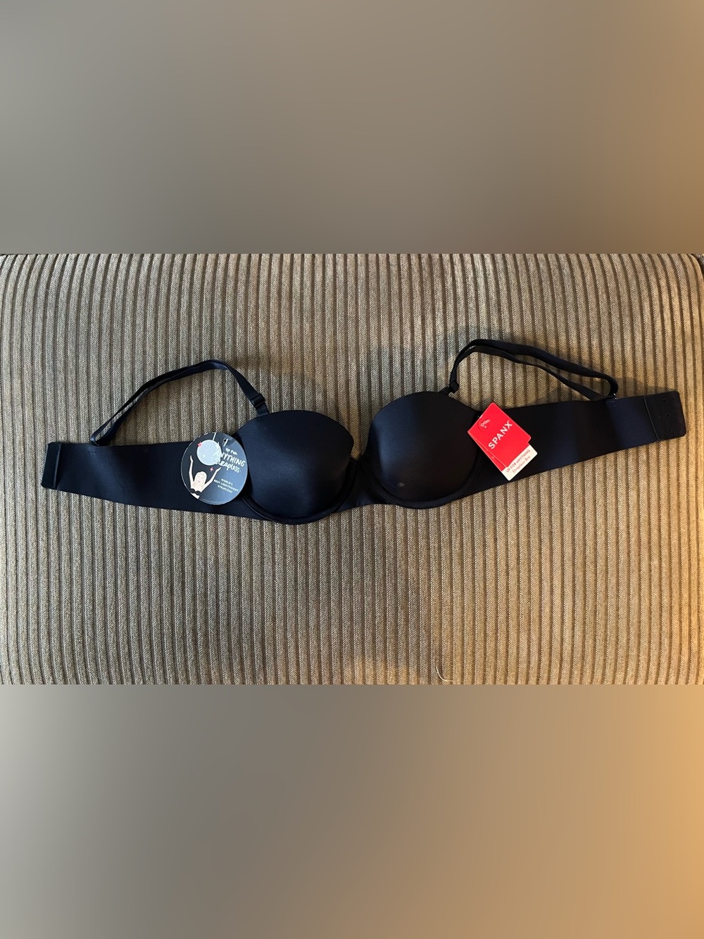 SPANX Black Convertible Multiway Strapless Bra